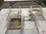 (2) Rubbermaid Half Size X 4