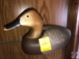 Duck Decoy Handcrafted by Howard Martin [[SOME DAMAGE TO BEAK]]