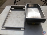 (4) Vollrath Stainless Steel Steam Table Inserts No. 7416-2, (4) Bloomfield IND, Inc Stainless Steel