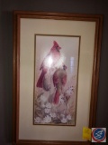 1990 C. Danbom Signed Framed Print Marked 27/250 Measuring 14