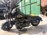Vintage Harley Davidson Motorcycle Scale Model