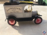 The Ertl Co. Replica Ford 1913 Model T-Van Coin Bank {{One Tire is Worn Down}}
