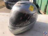 Gmax Motorcycle Helmet w/ Face Shield Serial No ME 125605 Size Unknown