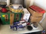 CAT5e 24/4 Gauge Wire, Assorted Wire, Subfloor All Weather 18F-120F Caulk, More
