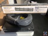 Signamax Category 5e High Density Modular Patch Panel Avycon 1080P HD-TVI Hybrid DVR 4 CH Real Time