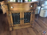 Antique Keepsake's Pulaski Oak Wash Stand Measuring 30