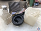 Rival Mfg.. Co. Meat Grinder Model No. 2100M-1, 4 Qt. Food Storage, (8) Plate Caddies, Speed Rail