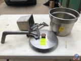 Steam Table Soup Insert w/ Lid, Grill Scraper, Ice Cream Scoop, More
