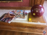 High Roller Mounted Bowling Ball, Playboy Magazine July 1999 Issue, Penthouse Magazine February 2003