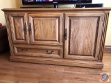 Entertainment Cabinet Bottom Measuring 56 1/2