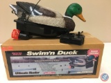 Ultimate Hunter Swim'n Duck Motion Decoy Remote Controlled, New
