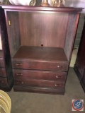 Three Drawer Armoire [[NO BRAND OR MODEL NO. VISIBLE]]