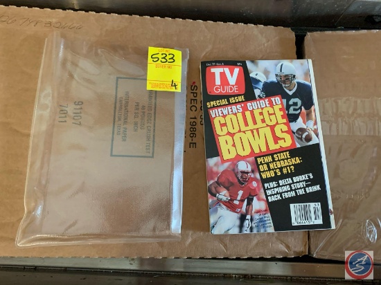 TV Guides Viewers guide to the college bowls/ Sports Illustrated Special Issue