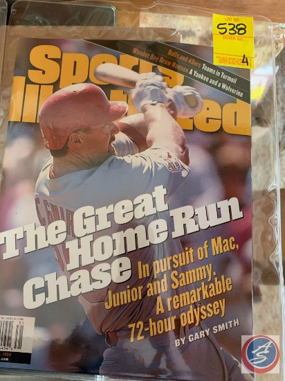 Sports Illustrated 8-3-88/ 1-10-55/ Newsweek 9-14-98/ 8-21-95 Sports Illustrated