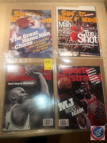 (4) Sports Illustrated 2-16-98/6-22-98/ 6-15-98/ 8-3-98