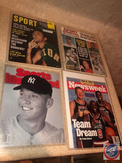 Sport 3-63/ Sport 1967/ Newsweek 7-6-92/ Sports Illustrated 4-21-95