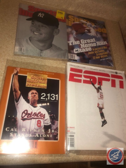 Sports Illustrated 8-21-95/ 8-3-98/ Ripkin Collectors 6-29-98