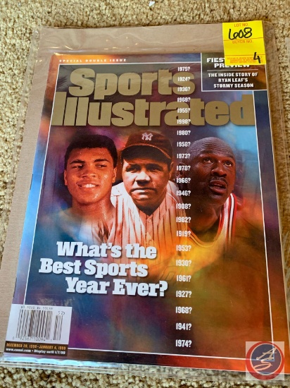 Sports Illustrated 12-28-98/ 7-7-97/ 11-23-98/ 7-26-99