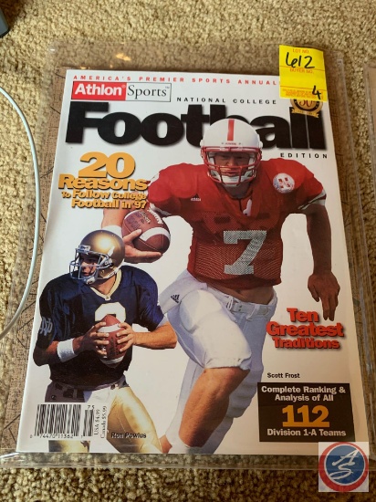 (2) Athlon Sports Scott Frost 195/ Sports Illustrated 12-27-99/ 8-30-99