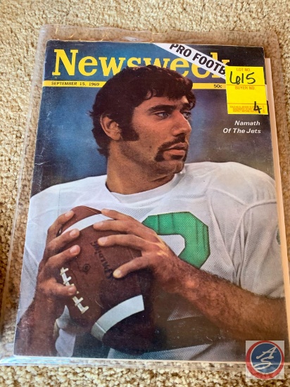 9-15-69 Nemoth/ Newsweek 7-6-92/ Sports Illustrated 11-18-96/ Sports Review 3-9-65