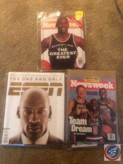 Newsweek 10-93/ Newsweek 7-6-92/ Sports Illustrated 2-16-98/ ESPN 2-8-99