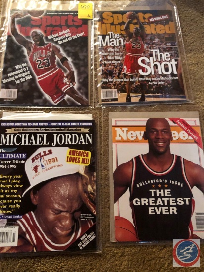 Sports Illustrated 1-23-99/ 6-22-98/ Basketball Magazine/ Michael Jordan/ Newsweek Oct 93