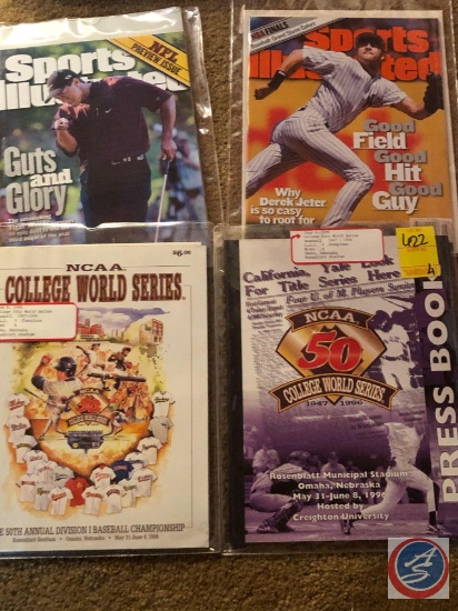 NCAA CWS 6-8-96/ 6-8-96 World Series/ Sports Illustrated 6-21-99/ 8-28-2000