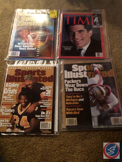 Sports Illustrated 12-28-98/ 1-12-98/ 8-30-99/ Time 7-26-99
