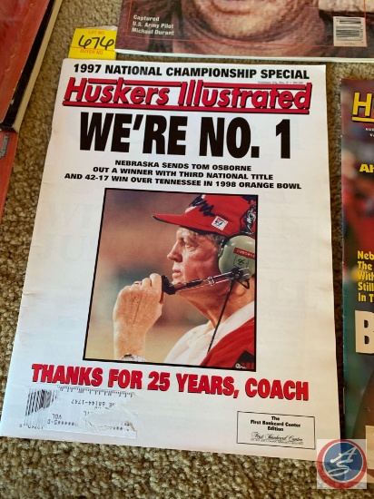 (3) Huskers Illustrated 97/ 97/ Nov 95/ Newsweek 10-18-93