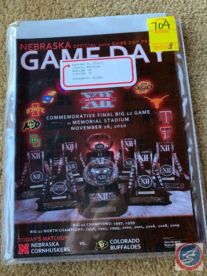 11-26-10 NE v Colorado/ 12-4-10 NE v Oklahoma/ 1994 Season of Destiny NE National Champs 1300
