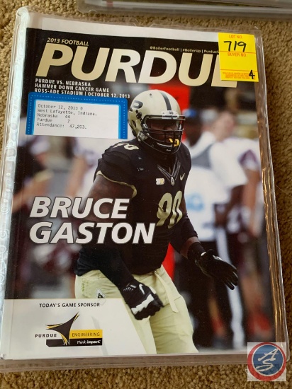 10-12-2013 Nebraska vs Purdue/ 10-26-2013 Nebraska vs Minnesota/ Novmeber 2, 2013 Nebraska vs North