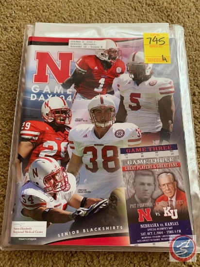 10-2-2004 Nebraska vs. Kansas/ 10-9-2004 Nebraska vs. Texas Tech tickets included/ 10-16-2004