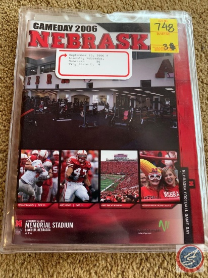 9-23-2006 Nebraska vs. Troy State/ 9-30-2006 Nebraska vs. Kansas/ 10-7-06 Nebraska vs. Iowa State