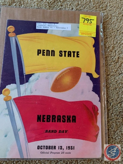 10-13-51 Penn State vs. Nebraska