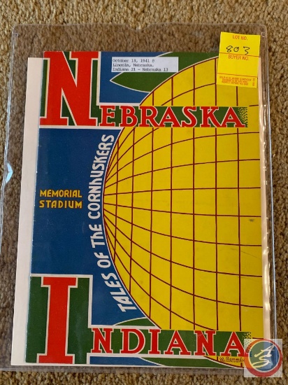 12-18-41 Indiana vs. Nebraska