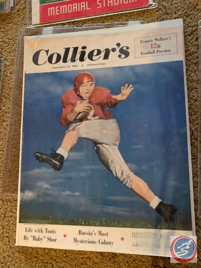 Colliers September 15, 1951 Bobby Reynolds on Cover(Rare)/ All American Video of Bob Reynolds1950