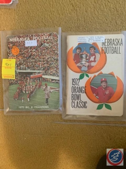 Nebraska Football 1971 Orange Bowl Classic , Nebraska Football 1972 Orange Bowl Classic