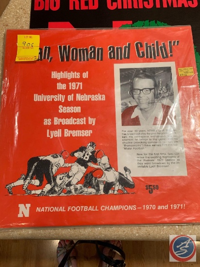 Man, Woman, and Child Highlights of the 1971 Nebraska season by Lyell Bremser Record, Big Red