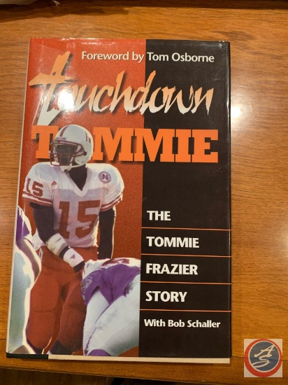 Tom Osborne Book Beyond The Final Score Autographed by Tom Osborne and Touchdown Tommy Autographed
