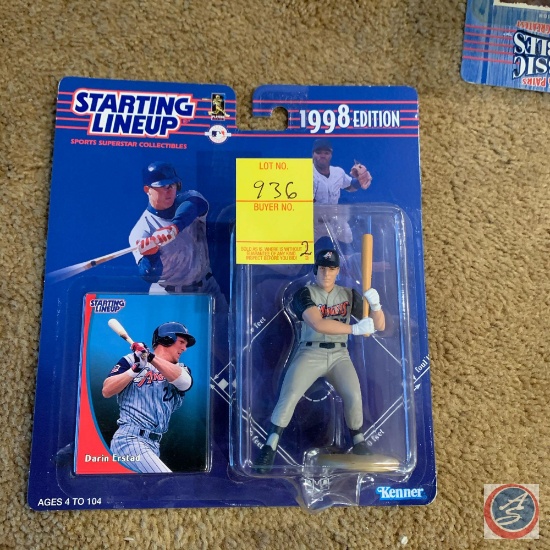 1998 Darin Erstad starting lineup, 1999 starting lineup classic double Darin Erstad played at