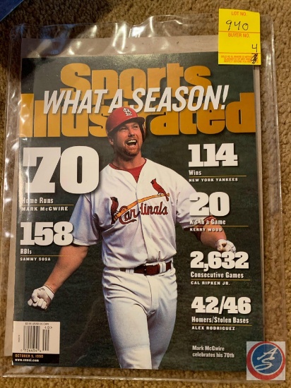 Marc MacGuire Sports Illustrated Cover, (3) Starting Line-Ups