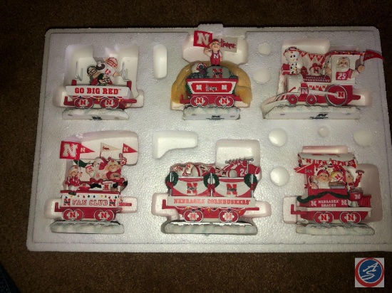 Danbury mint Nebraska Cornhuskers Christmas Express