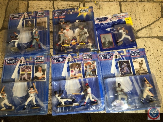 1997 Starting Lineup Nolan Ryan, 1997 Starting Lineup Classic Doubles Babe Ruth and Frank Thomas,