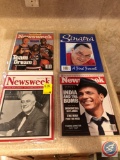 4-23-45 Newsweek with Roosevelt/ 6-6-92 Newsweek Dream Team/ Sinatra a Fond Farewell/ 5-25-98