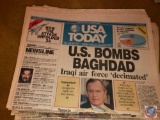 1991 Gulf War News Paper Articles