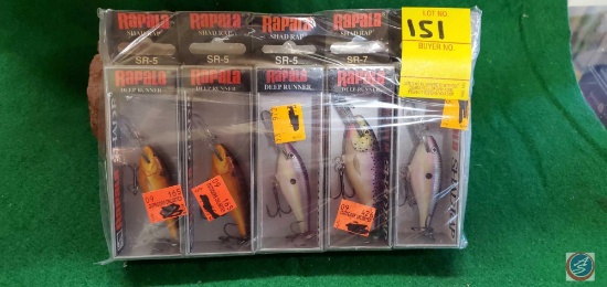 Rapala Shad Raps SR-5 Deep Runner (5)RS Ultra Minnows/Rattling Suspended