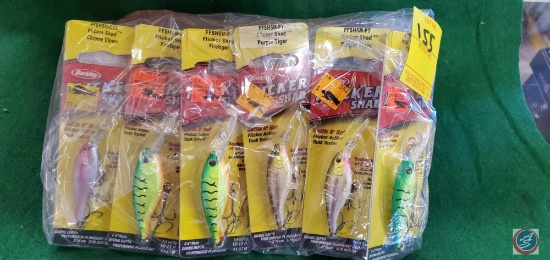 Berkley (6) Flicker Shad Assorted Colors