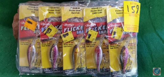 Berkley Flicker Shad (5) Assorted Colors