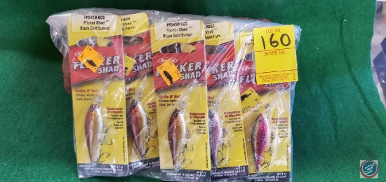 Berkley Flicker Shad (5) Assorted Colors