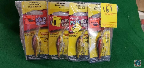 Berkley Flicker Shad (4) assorted Colors